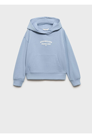 MANGO Woman Gök mavisi Kız Çocuk Sweatshirt 77034775