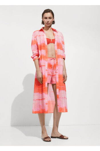 MANGO Woman Orange Women's Dress 77000388