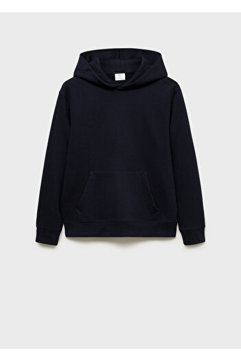 MANGO Ανδρικό φούτερ Navy Blue 87050600