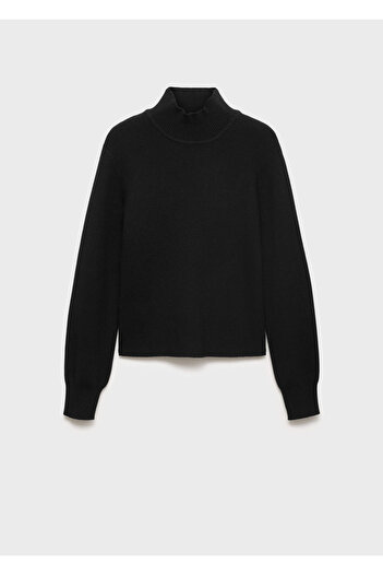 MANGO Black Women's Sweater 77058276