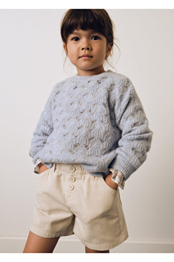 MANGO Natural Baby Girl Shorts & Bermuda 77086342
