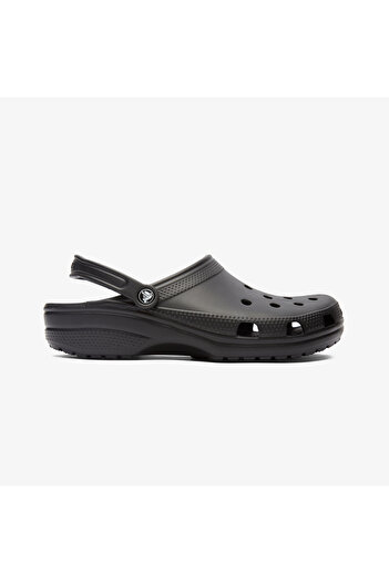 Crocs Зручні повсякденні чорні капці з логотипом бренду Unısex 10001-001