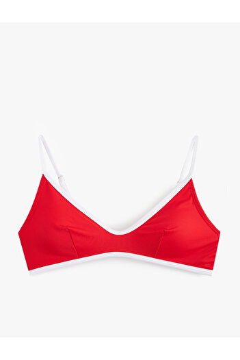 Koton U Neck Sports Bralet Bikini Top