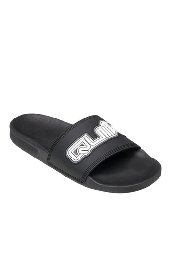 Quiksilver Rivi Wordmark Slide Ii Men's Black Slippers Men's Slippers Aqyl101354