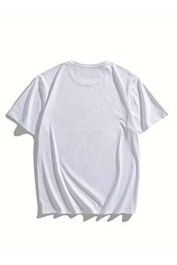 PENTHİLUS Casablanca Tennis Club Graphic Printed Round Neck Polyester T-Shirt Summer Short Sleeve T-Shirt