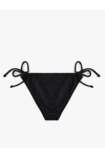 Koton Drawstring Bikini Bottom with Sides