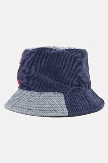 Rampage Women Corduroy Bucket Hat, Blue