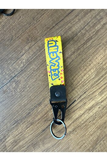 Duftpalm Pikachu Design Fabric Automobile Motorcycle Keychain