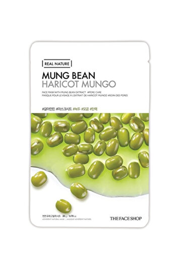 The Face Shop X5 Natural Mung Bean Face Mask