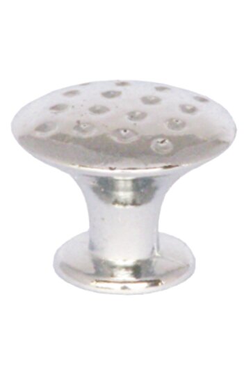 flores Buton pentru mobila din metal, cu puncte, 2046-1266, crom