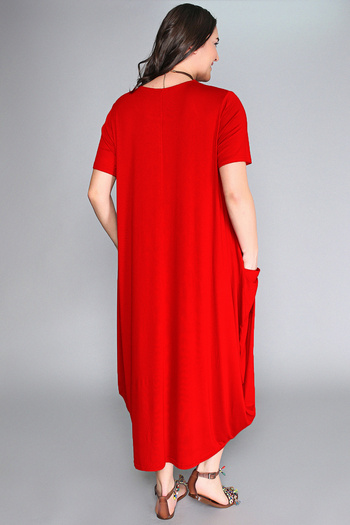 Curvy Trend Jumbo Short Sleeve Dress