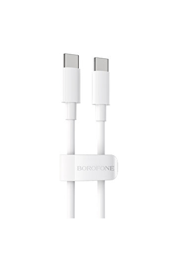 Borofone Cablu de date și încărcare Laptop Tabletă Smartphone Alimentare 100 W USB Tip-C la USB Tip-C 2M 5A Borofone