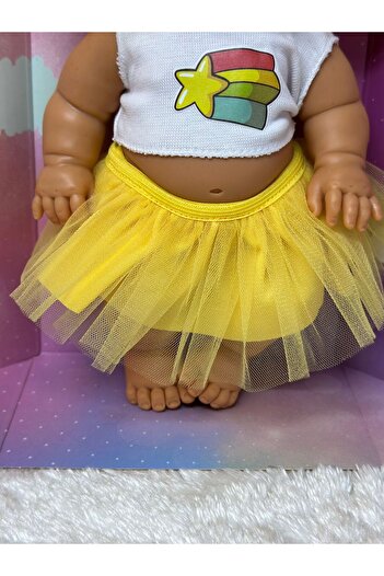 Sunman Dollz'n More Afro Şirin Kokulu Işıltılı Et bebek 25cm