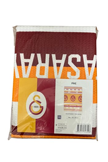 Galatasaray Arma Tek Kişilik Lisanslı Pike GS Taraftar Pike