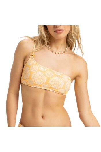 Roxy Full Coverage Bikini Top for Women. Features Include:, Collection: Tropical Tile Collecti
