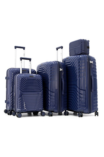 DILIXI Hardside Luggage Trolley Bag 5 Pieces Set-(SIZE-32-28-24-20-12-INCH)