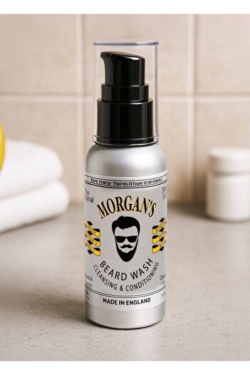 Morgan's Pomade 100 ml Argan Oil Beard Wash - Beard Care Shampoo