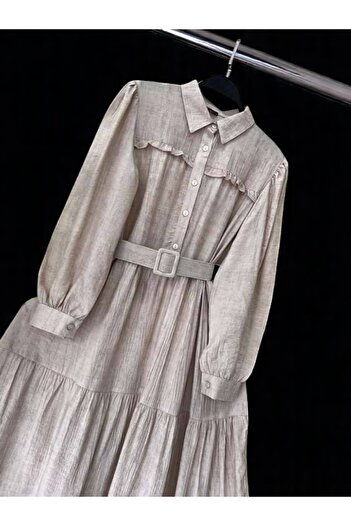 UMS CONCEPT Falcon Front Ruffle Dress 2339
