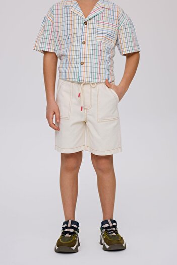 KID’N MATCH BG Store Boy Beige Shorts