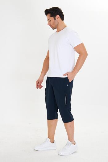 Marco Ferry Чоловічі капрі StretchFit Cargo Pocket Stretch Capri темно-сині 6035-L