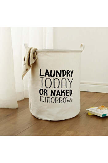 COOYA Foldable Laundry Basket,38l With Handles,breathable Practical And Versatile,40x50cm