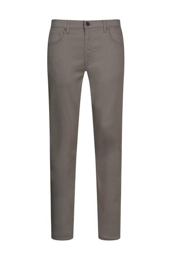 Hatemoğlu Παντελόνι από καμβά με 5 τσέπες Mink Comfortable Cut Fit