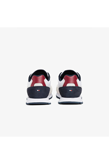Tommy Hilfiger New Runner Eva Mix Erkek Beyaz Sneaker