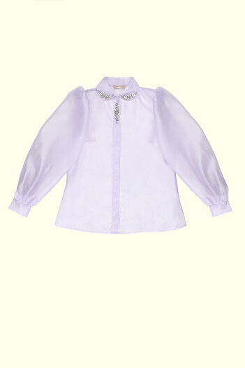Senna Design Women's Leaves Suit - Lilac