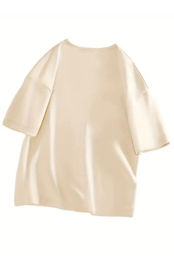 Touz Moda Prosecco Mood Printed Oversize T-Shirt