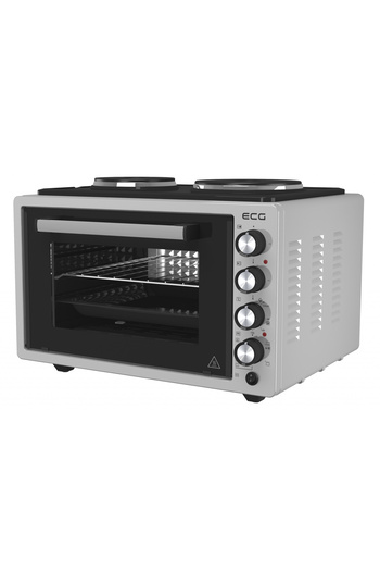ECG Electric oven ETH 3701G, 37 L, maximum power 2500 W, 2 hotplates, 40-230 °C, rotisserie