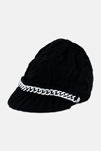 Michael Kors Women Textured Hat, Black