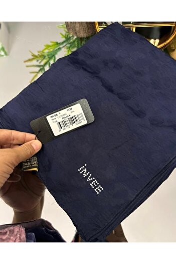 Invee İnvee Leopar Şal Lacivert