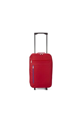 Benzi Folding cabin trolley Benzi BZ 5813, 55x34x19 cm, lightweight polyester hand luggage, red