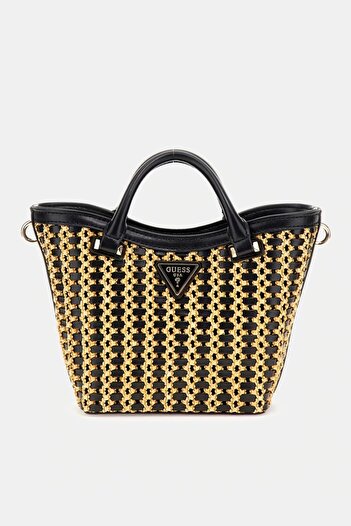 Guess Atalia Mini Tote Women Black Mini Bag Hwwg9647750-Ntb