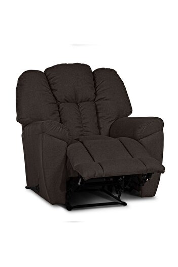 Lazy Vibes Canvas Recliner Chair | Modern Rocking Chair in Luxury Linen Fabric