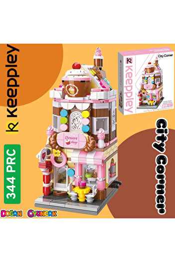 Doğan Oyuncak Dünyası Micro Blocks Cake Shop 344 Pieces - Lego Sets - Keeppley Mini Lego - Shop Lego - Keeppley Lego