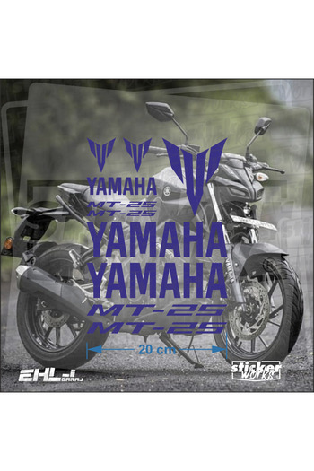 Sticker Works Set de autocolante Yamaha MT 25