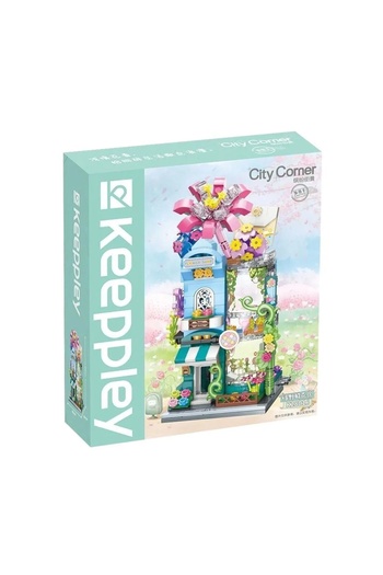 Doğan Oyuncak Dünyası Micro Blocks Flower Shop 356 Pieces - Lego Sets - Keeppley Mini Lego - Shop Lego - Keeppley Lego