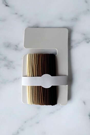 TAKIŞTIR Set of 5 Mixed Color Rubber Buckles