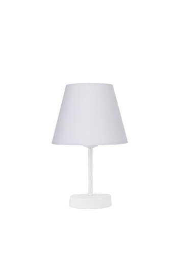 Semboldekor White Footed Conical White Hat Lampshade