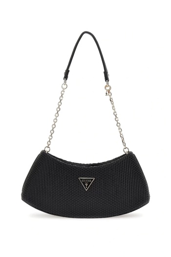 Guess Phaedra Top Zip Shoulder Bag Women's Black Crossbody Bag Hwwg9638170-Bla