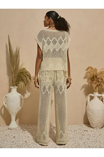 hidafashion Ajurlu Tassel Suit