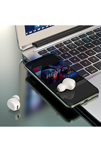 Borofone Căști wireless Borofone BC28 Shiny, In-Ear, Bluetooth 5.0, Alb