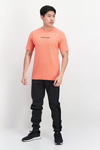 Puma Men Sportswear Fit Short Sleeves Training T-Shirt, Coral