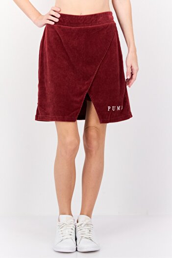 Puma Women Sportswear Fit Outdoor Skort, Maroon