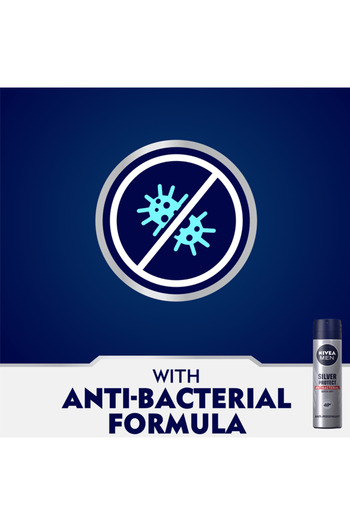 NIVEA Men Silver Protect Deodorant Spray - 150ml