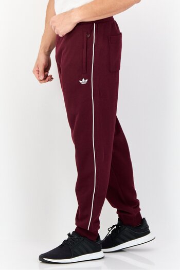 adidas Men Slim Fit Outdoor Seasonal Archive Sweatpants, Maroon