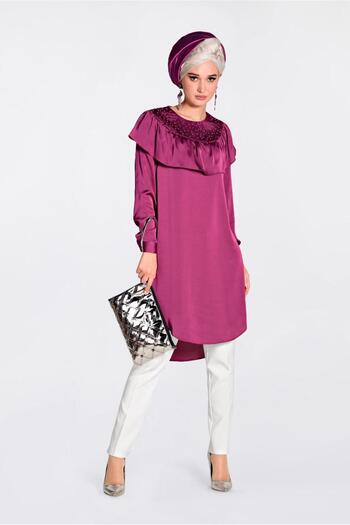 Alvina Bead Detailed Tunic 4201