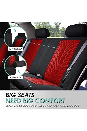 fulina Universal Car Seat Covers Front Pair, Breathable , washable, for Most Sedan Truck SUV
