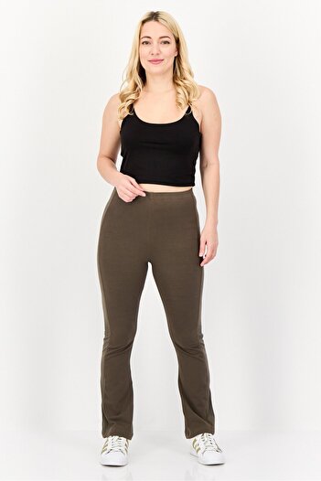 Reebok Women Sportswear Fit Training Track Pant, Brown